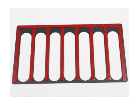 Cowl Vent Cover Black 07-18 Jeep Wrangler JK Rugged Ridge