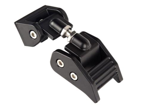 Hood Catch Kit Black 07-18 Jeep Wrangler JK Rugged Ridge