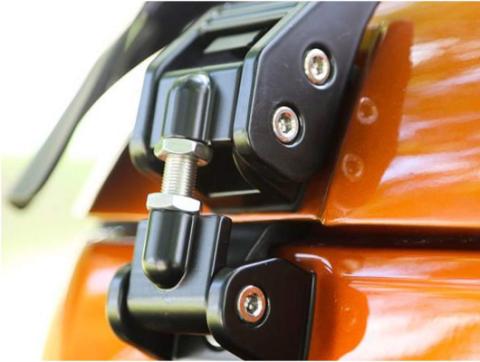 Hood Catch Kit Black 07-18 Jeep Wrangler JK Rugged Ridge