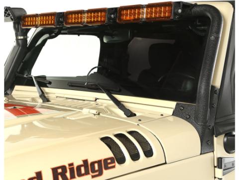 Light Bar Windshield Mounted 07-18 Jeep Wrangler JK Rugged Ridge