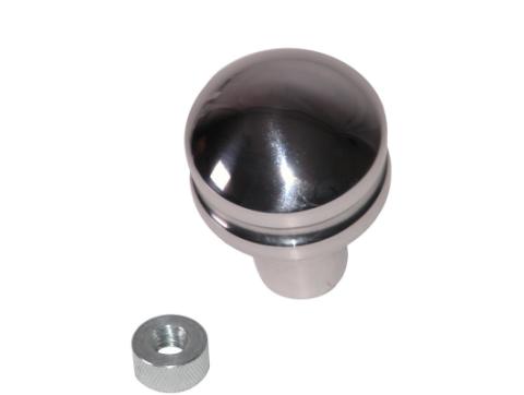 Transmission Shift Knob Blank Billet Aluminum 80-95 CJ/Wrangler YJ Rugged Ridge