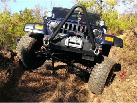 XHD Bumper Stinger Front 76-18 Jeep CJ/Wrangler YJ/TJ/JK Rugged Ridge