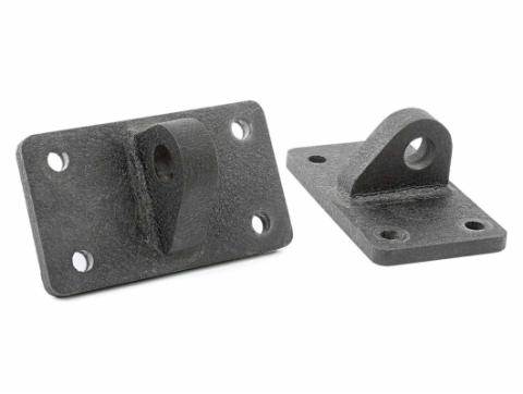 XHD Bumper D-Ring Shackle Bracket Kit 76-18 CJ/Wrangler Rugged Ridge