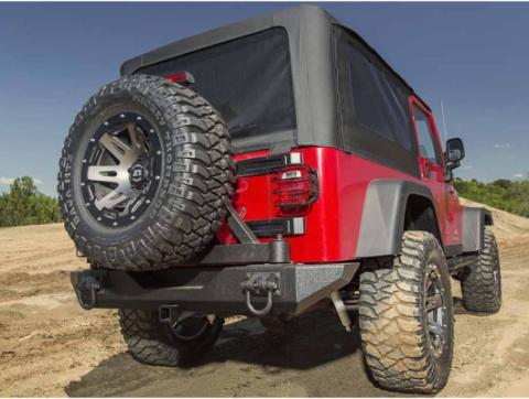 XHD Bumper Tire Carrier Rear 76-06 Jeep CJ/Wrangler YJ/TJ Rugged Ridge