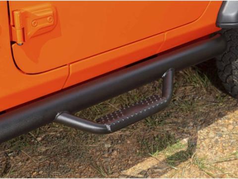Spartan Nerf Bar Textured Black 18-Present Jeep Wrangler Jl 2 Door Rugged Ridge