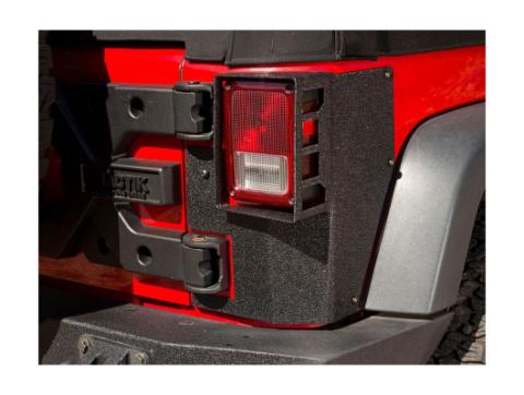 XHD Quarter Panel Guard Kit Rear 07-18 Jeep Wrangler JK 2 Door Rugged Ridge