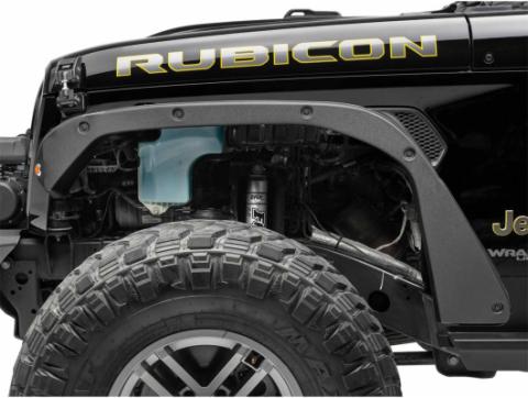 Fender Flare Delete Kit F/R Black Jeep Rugged Ridge