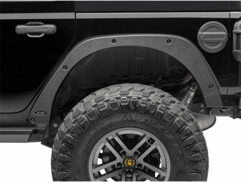 Fender Flare Delete Kit F/R Black Jeep Rugged Ridge