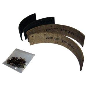 Brake Lining Set for Select 41-68 Vintage Jeep MB CJS, M38, M38-A1 w/ 9 Inch Brakes Crown Automotive