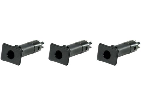 Half Door Insert Kit Black 87-06 Jeep Wrangler YJ/TJ Rugged Ridge