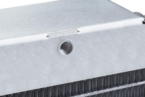 123 Series Radiator System Universal GM 26 Inch Core Bracket and Dual Fans Manual Transmission Proform