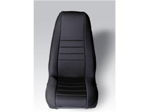 Neoprene Seat Cover Rugged Ridge Fronts (pair) Black 76-90 Wrangler Rugged Ridge