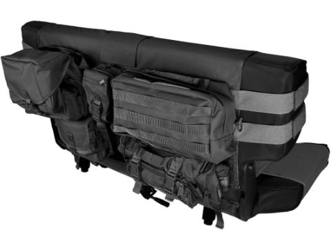 Seat Cover Rear Cargo Black 76-06 Jeep CJ/Wrangler YJ/TJ Rugged Ridge
