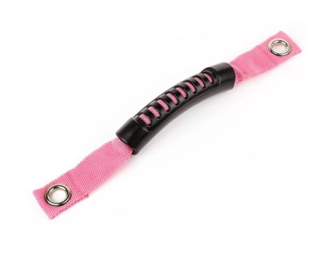 Grab Handle A-Pillar Mounted Pink 07-18 Jeep Wrangler JK Rugged Ridge