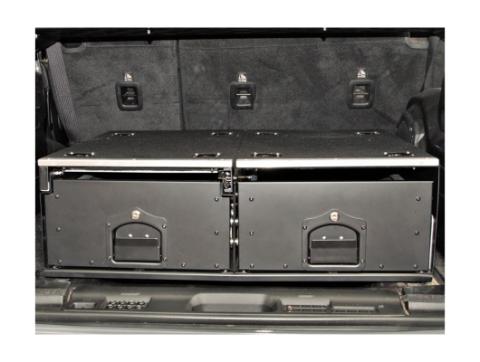 Cargo Storage Drawers Black Jeep Rugged Ridge