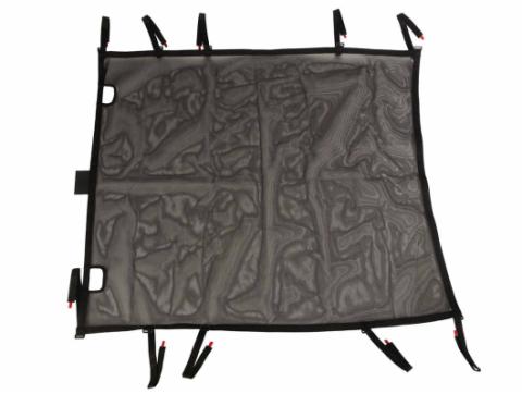 Eclipse Sun Shade Full Black 18-Present Jeep Wrangler Jl 2-Dr Rugged Ridge