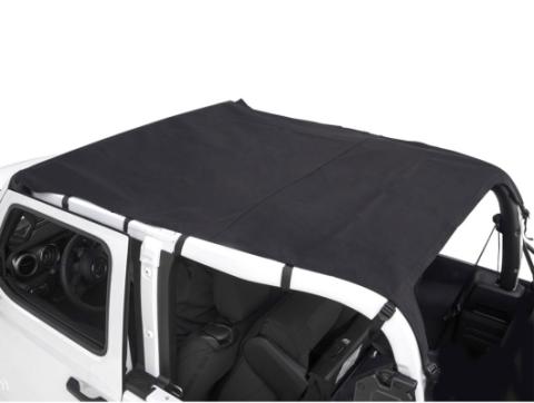 Savannah Brief Top Black Diamond 18-Present  Jeep Wrangler JL 2 Door Rugged Ridge