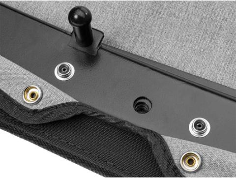 Savannah Brief Top Black Diamond 18-Present  Jeep Wrangler JL 2 Door Rugged Ridge