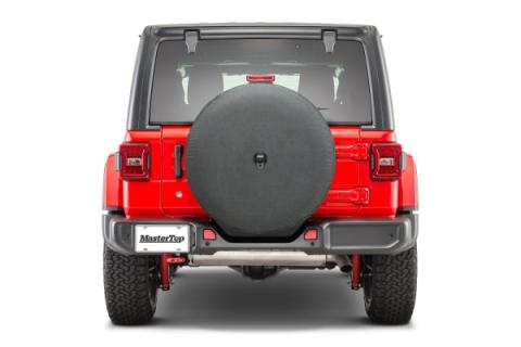 Jeep Spare Tire Cover 29 Inch Black Diamond MasterTop