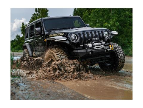 Trekker Winch 12500 Lbs Synthetic Rope IP68 Waterproof Wireless Rugged Ridge