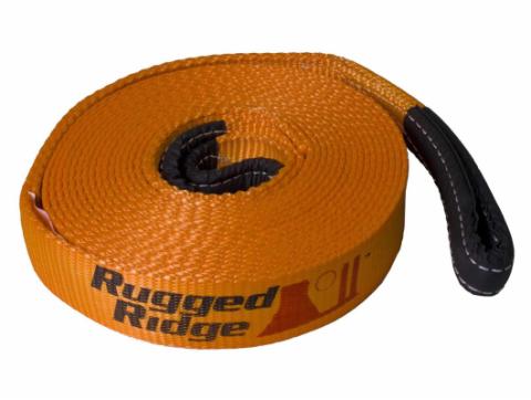 Tow Recovery Strap 1 Inch X 15 Feet Atv/Utv Rugged Ridge