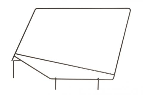 Jeep Fabric Replacement Upper Door Skins &amp; Frame For 88-95 Wrangler YJ Black Diamond Pair MasterTop