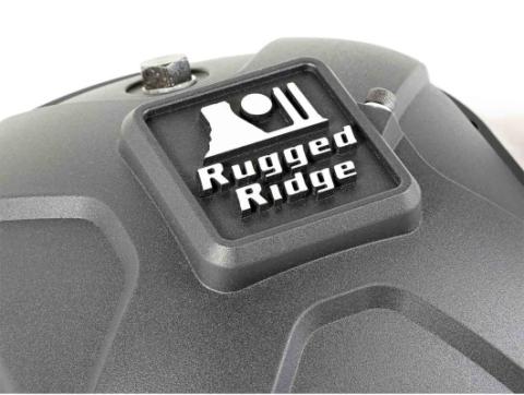 Boulder Aluminum Differential Cover Black for Dana 30 Rugged Ridge