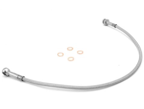 Brake Hose Kit Front Stainless Steel 82-86 Jeep CJ7/CJ8 Scrambler Rugged Ridge