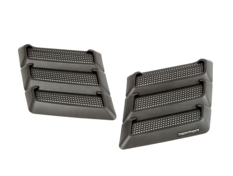 Hood Vent Kit Performance Black 97-18 Jeep Wrangler JK Rugged Ridge