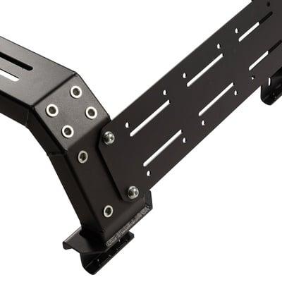 Defender Low Profile Bed Rack Black Carbon Steel Smittybilt