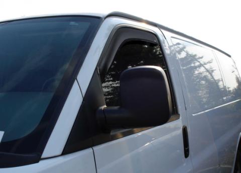 In-Channel Ventvisor Side Window for 1997-2006 Jeep Wrangler Smoke In-Channel 2 Piece AVS