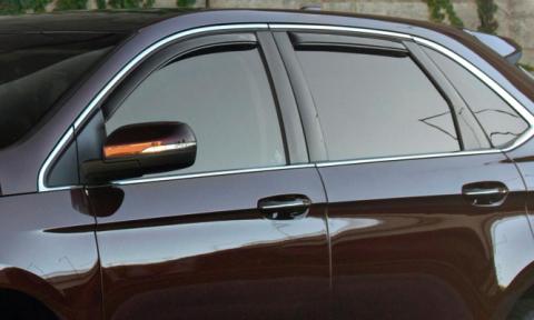 In-Channel Ventvisor Side Window for 2011-2021 Jeep Grand Cherokee Laredo and More Smoke In-Channel 4 Piece AVS
