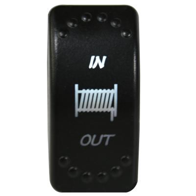 Winch In Out Switch 4 pin White Momentary(In) Center Off Momentary(Out) White Bulldog Winch