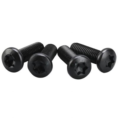 T50 Torx M10X30 Bolts Black Zinc Set Of 4 Pcs Bulldog Winch