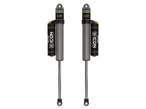 2018-2023 Jeep Wrangler JL 2.5 Inch Lift Rear V.S. 2.5 Aluminum Series Shock Absorbers Piggyback Reservoir W/ CDCV Pair Icon Vehicle Dynamics