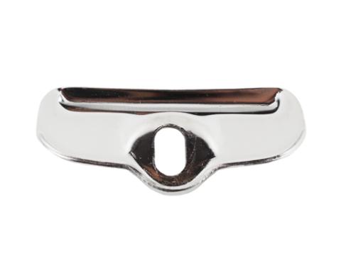 Jeep CJ Battery Tray Clamp 76-86 CJ Polished Silver Kentrol