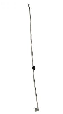 Jeep JK Hood Prop Rod 07-18 Wrangler JK Polished Silver Kentrol