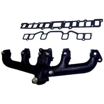 Exhaust Manifold &amp; Gasket Kit for Jeep Select 80+ CJs, YJ, SJ, J-Series w/ 4.2L Crown Automotive