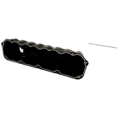 Black Valve Cover for Jeep 83-92 CJ, YJ, XJ, MJ w/ AMC 2.5L Engine w/ Carburetor Crown Automotive