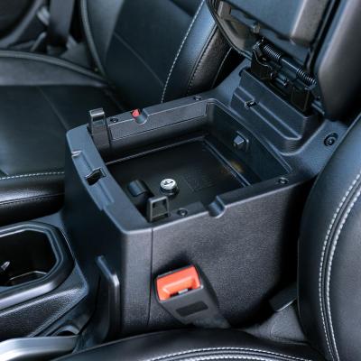 Console Safe - 20-23 Gladiator / 18-23 Wrangler JL w/ Factory Console Black Tuffy Security Products