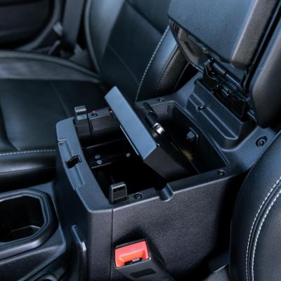 Console Safe - 20-23 Gladiator / 18-23 Wrangler JL w/ Factory Console Black Tuffy Security Products