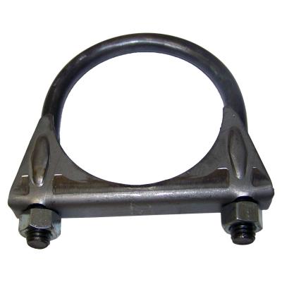 2-1/2 Inch U-Bolt Style Exhaust Clamp for 72-91 Jeep TJ, ZJ, SJ, &amp; J-Series Crown Automotive