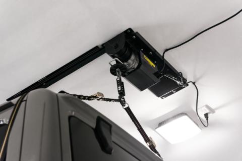 HOSS Hardtop Hoist Jeep 2018-26 Wrangler JL Black Bestop
