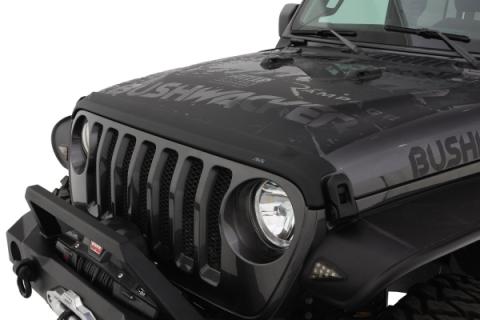 Aeroskin II Hood Protector for 2018-2026 Jeep Wrangler and More Door Textured Black AVS