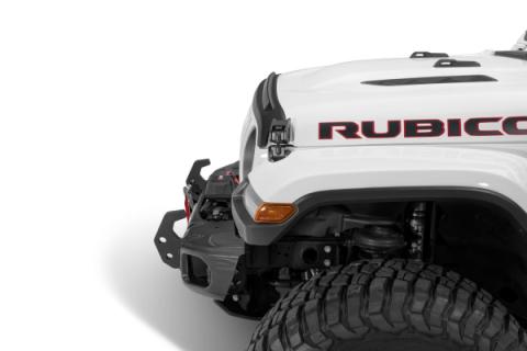 Aeroskin II Hood Protector for 2018-2026 Jeep Wrangler and More Door Textured Black AVS