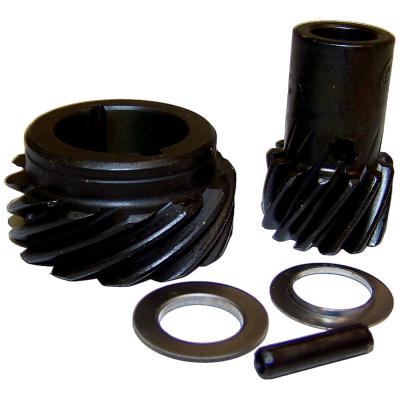 Distributor and Gear Kit for 1971-1991 Jeep CJs, SJ, J-Series, C101 w/ V8 Engine Crown Automotive