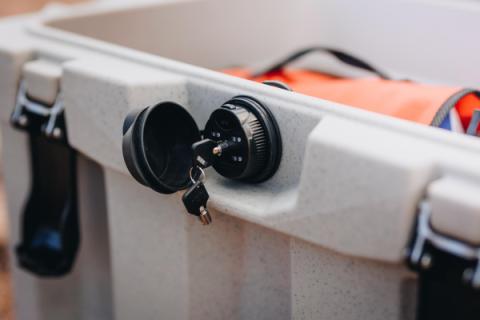 Tuffy 75 Locking Dry-Box Sand Granite Tuffy Security