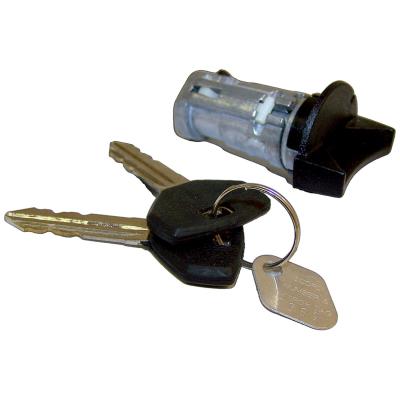 Ignition Cylinder Kit, w/ 2 Keys, Coded for Select 91-95 Jeep YJ, XJ, MJ ZJ Crown Automotive