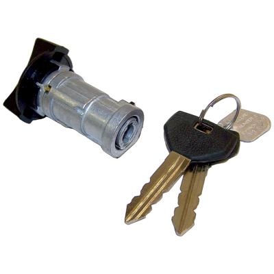 Ignition Cylinder Kit, w/ 2 Keys, Coded for Select 91-95 Jeep YJ, XJ, MJ ZJ Crown Automotive