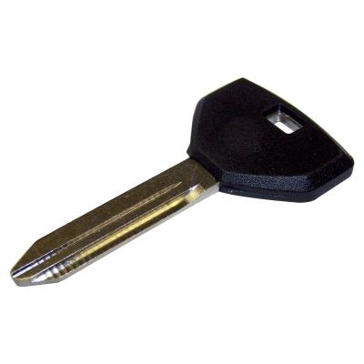 Blank Ignition &amp; Door Key for 94-99 Jeep TJ, YJ, XJ, ZJ Models, Non-Transponder Crown Automotive